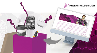 Registriere Dich JETZT bei der Pallas Helden Liga und sichere Dir Dein GRATIS STARTERPAKET!